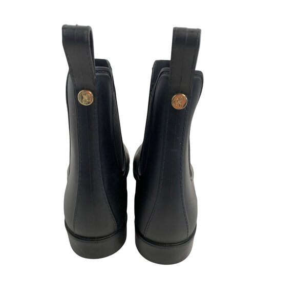 Sam Edelman Womens Tinsley Black Chelsea Rain Boots 7M 8970 EUC - Picture 3 of 8